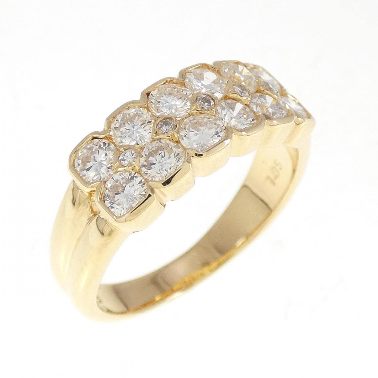 K18YG ダイヤモンド リング 1.05CT