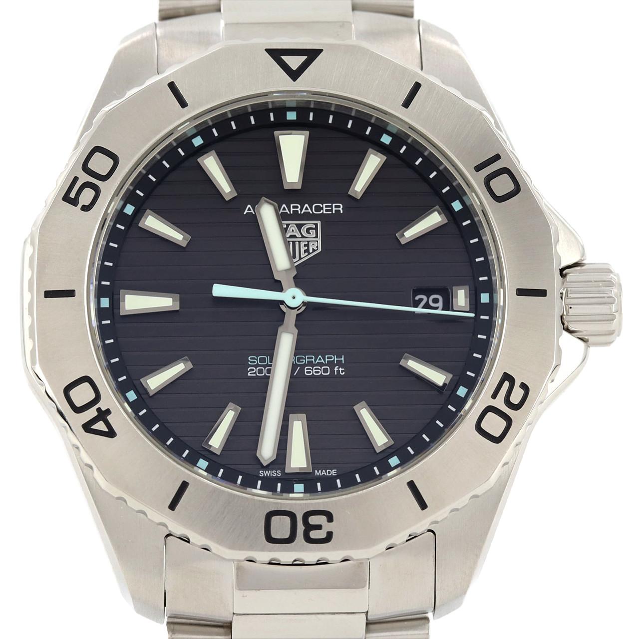 泰格豪雅 Aquaracer Professional 200 Solar Graph WBP1114.BA0000 SS 太陽能石英