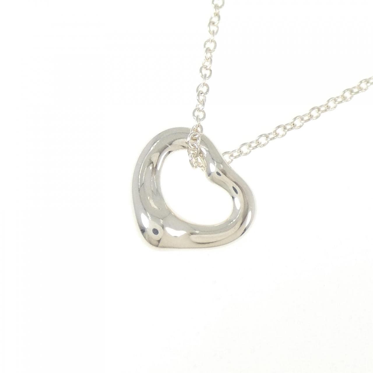 ティファニー オープンハート ネックレス