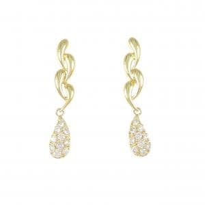K18YG ダイヤモンド ピアス 0.30CT