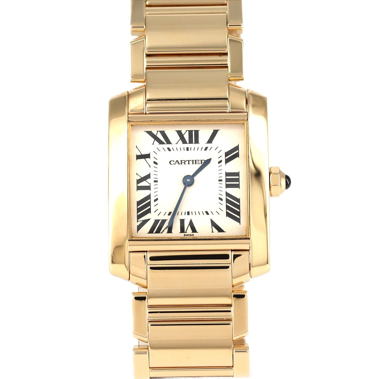 カルティエ タンクフランセーズMM YG W50003N2 YG クォーツ