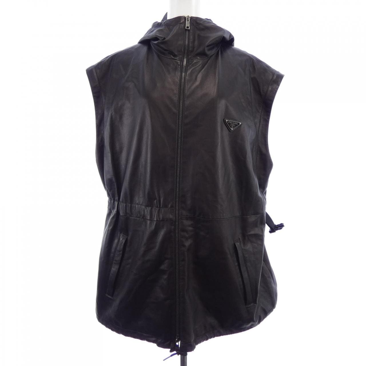 プラダ PRADA 58A044 08P レザージャケット