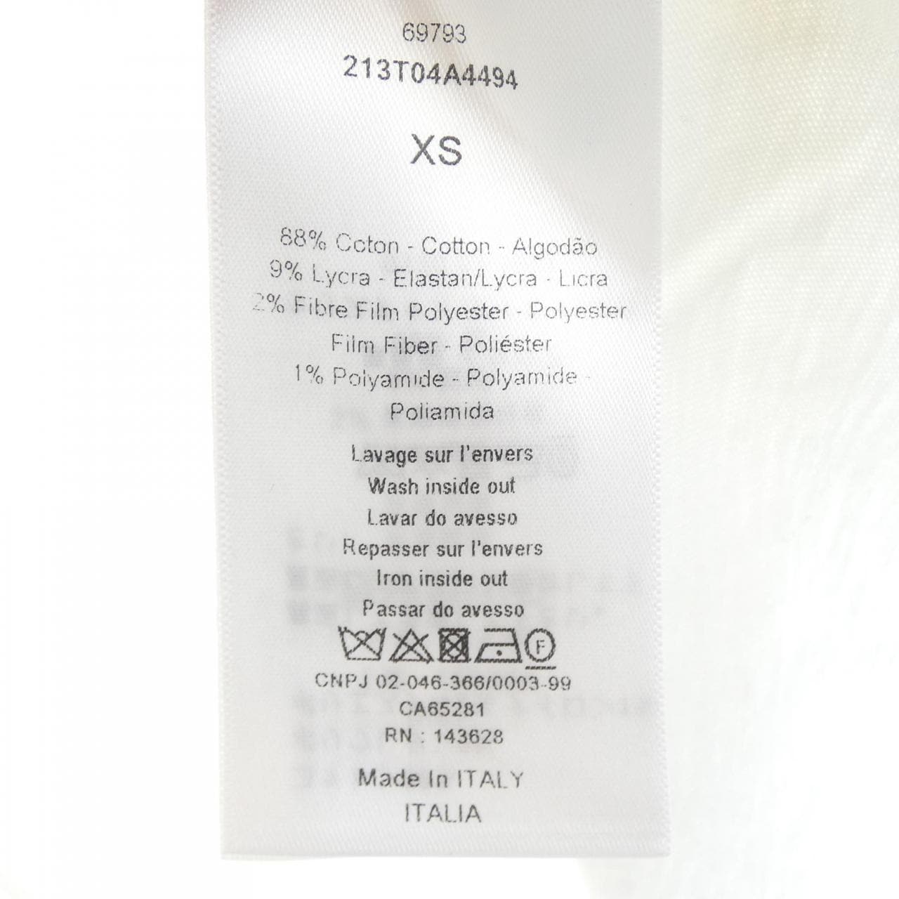 クリスチャンディオール CHRISTIAN DIOR シグネチャーバンド 213T04A4494 Tシャツ