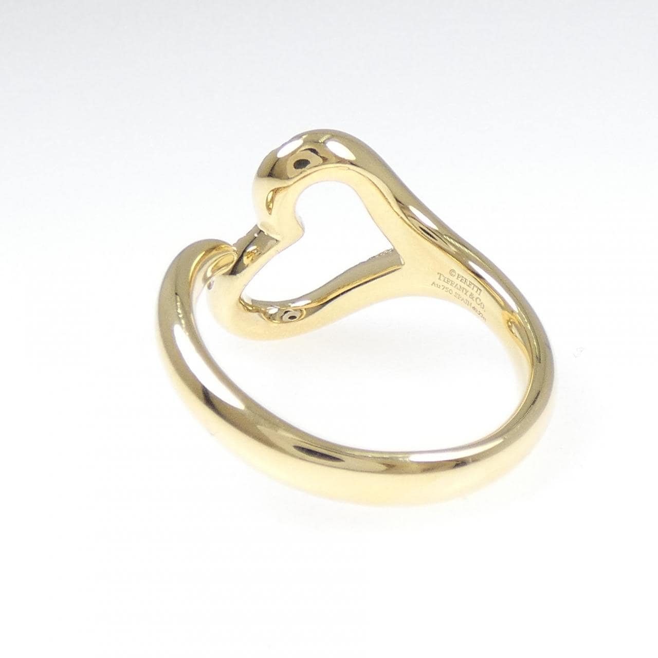 ティファニー オープンハート リング 0.27CT