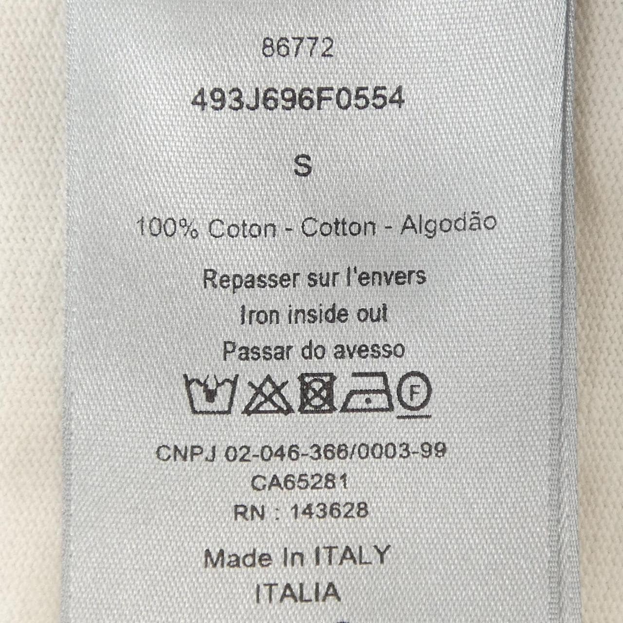 ディオール DIOR Handwritten Christian Dior Tシャツ 493J696F0554 Tシャツ