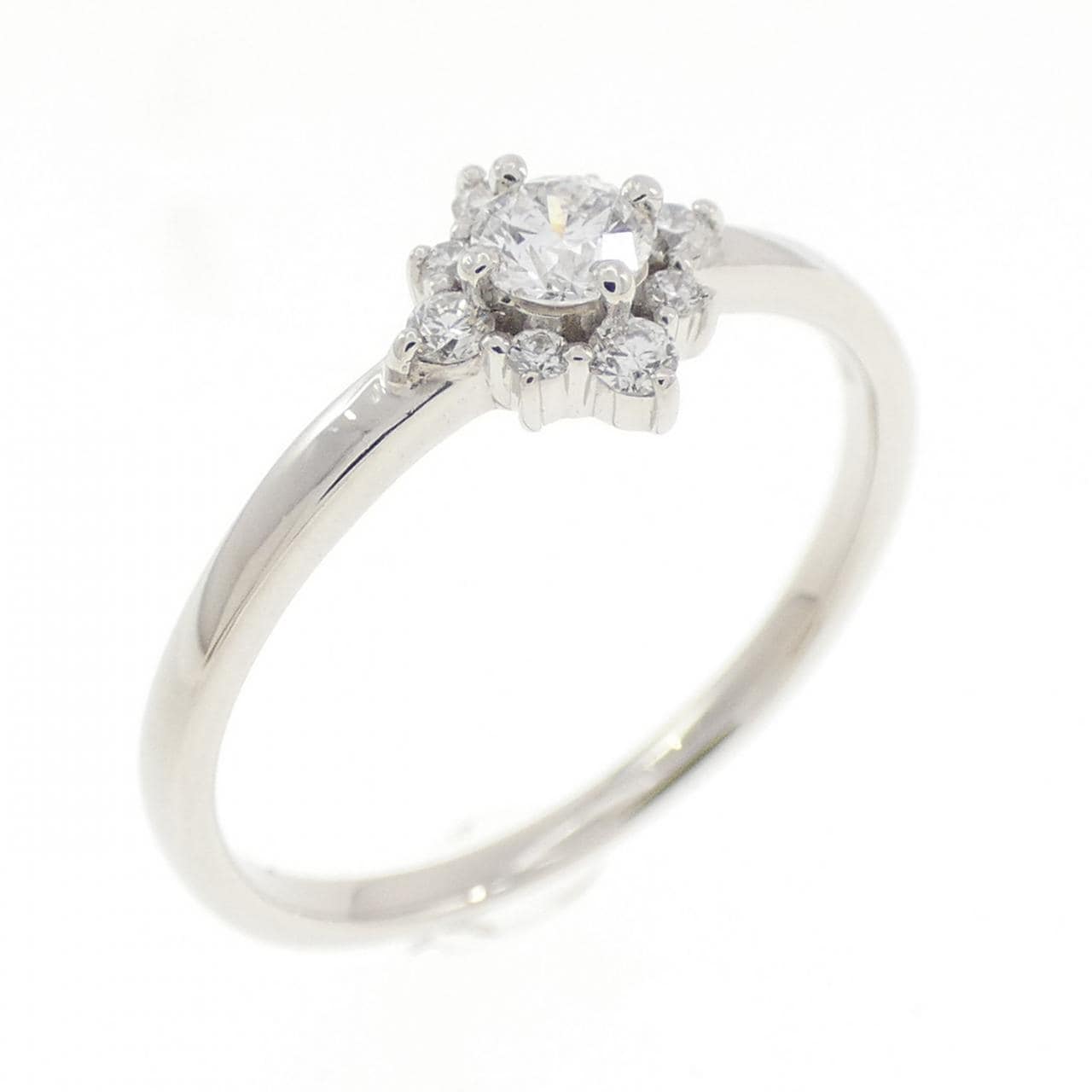 エテ ダイヤモンド リング 0.117CT