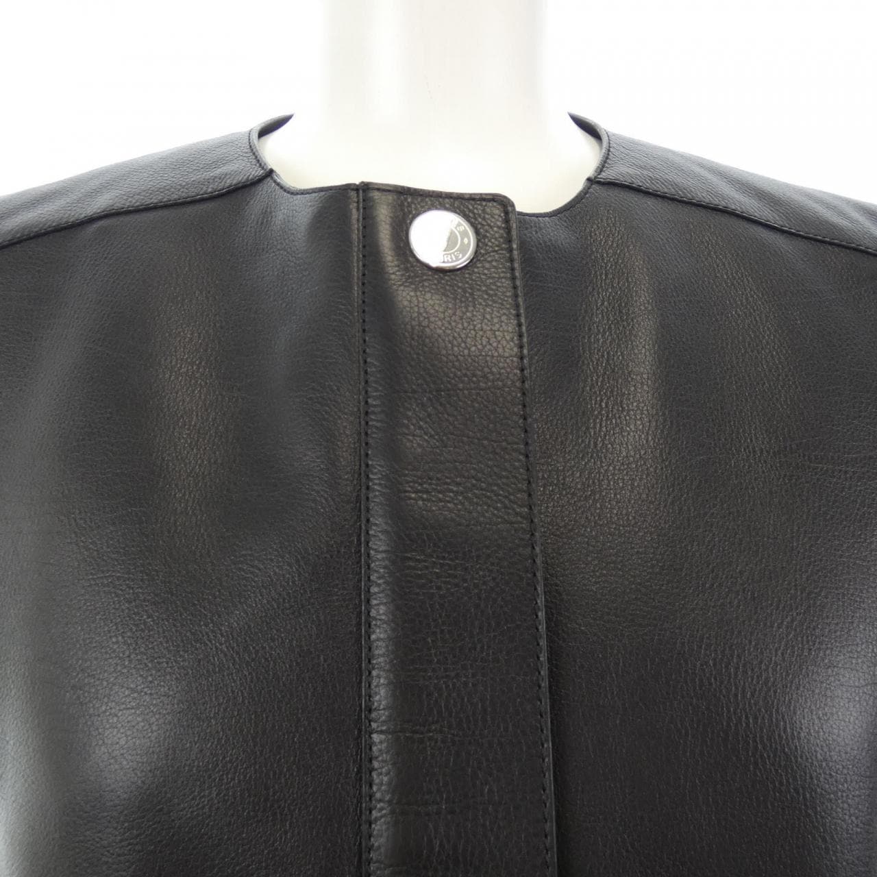 HERMES HERMES Leather Vest