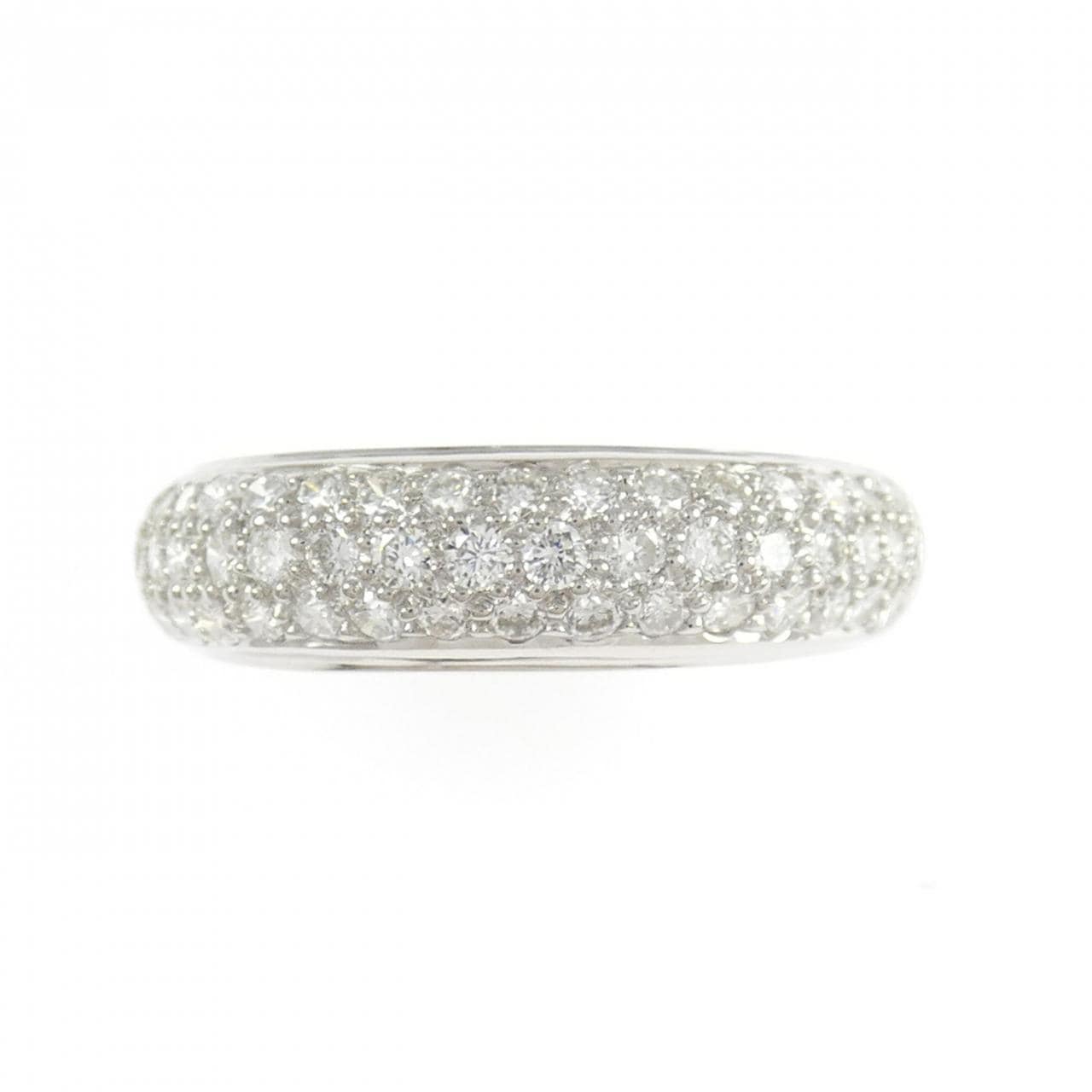 K18WG ダイヤモンド リング 0.88CT