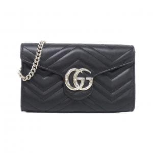 【新品】グッチ GG MARMONT 837745 AAET8 チェーンウォレット