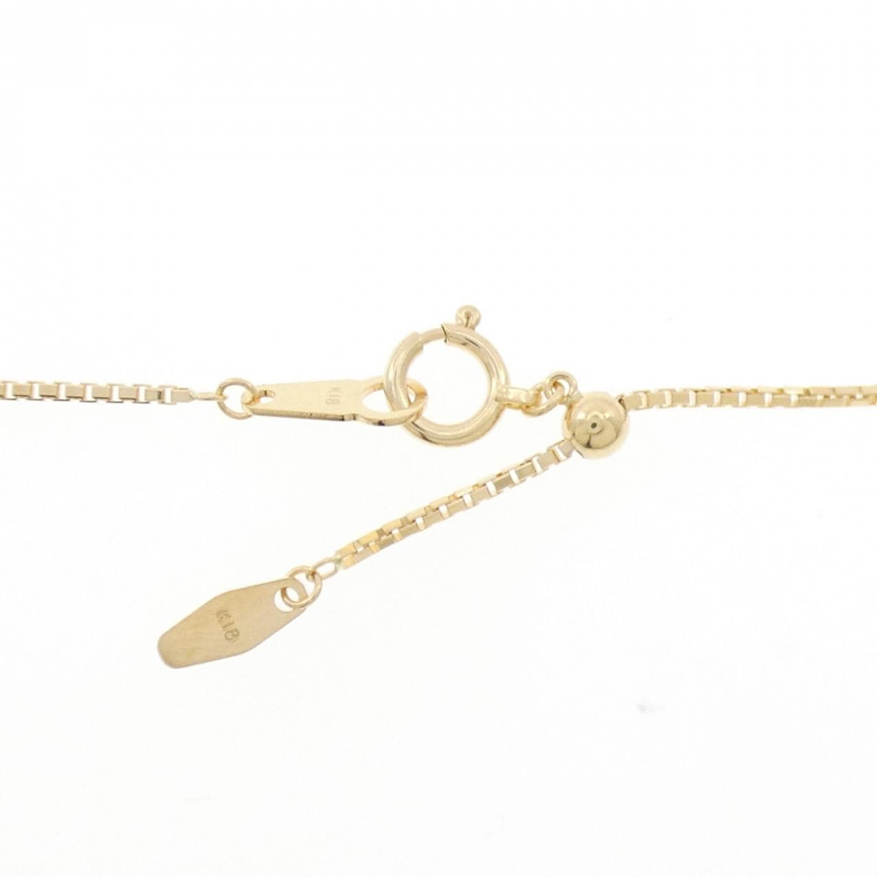 K18YG サファイヤ ネックレス 0.52CT