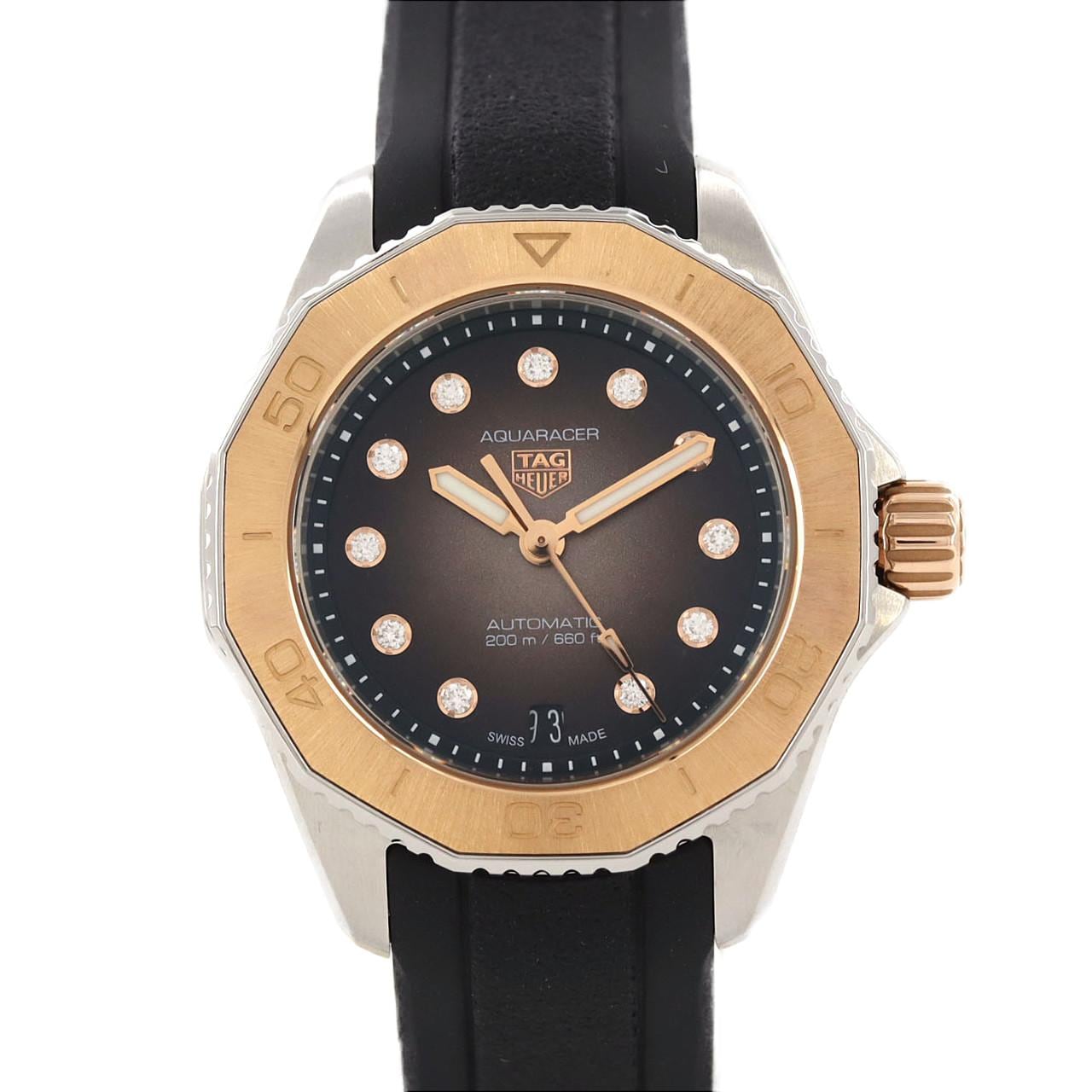 TAG Heuer Aquaracer Professional 200 RG Combi 11P WBP2451.FT6200 SSxPG自動上弦