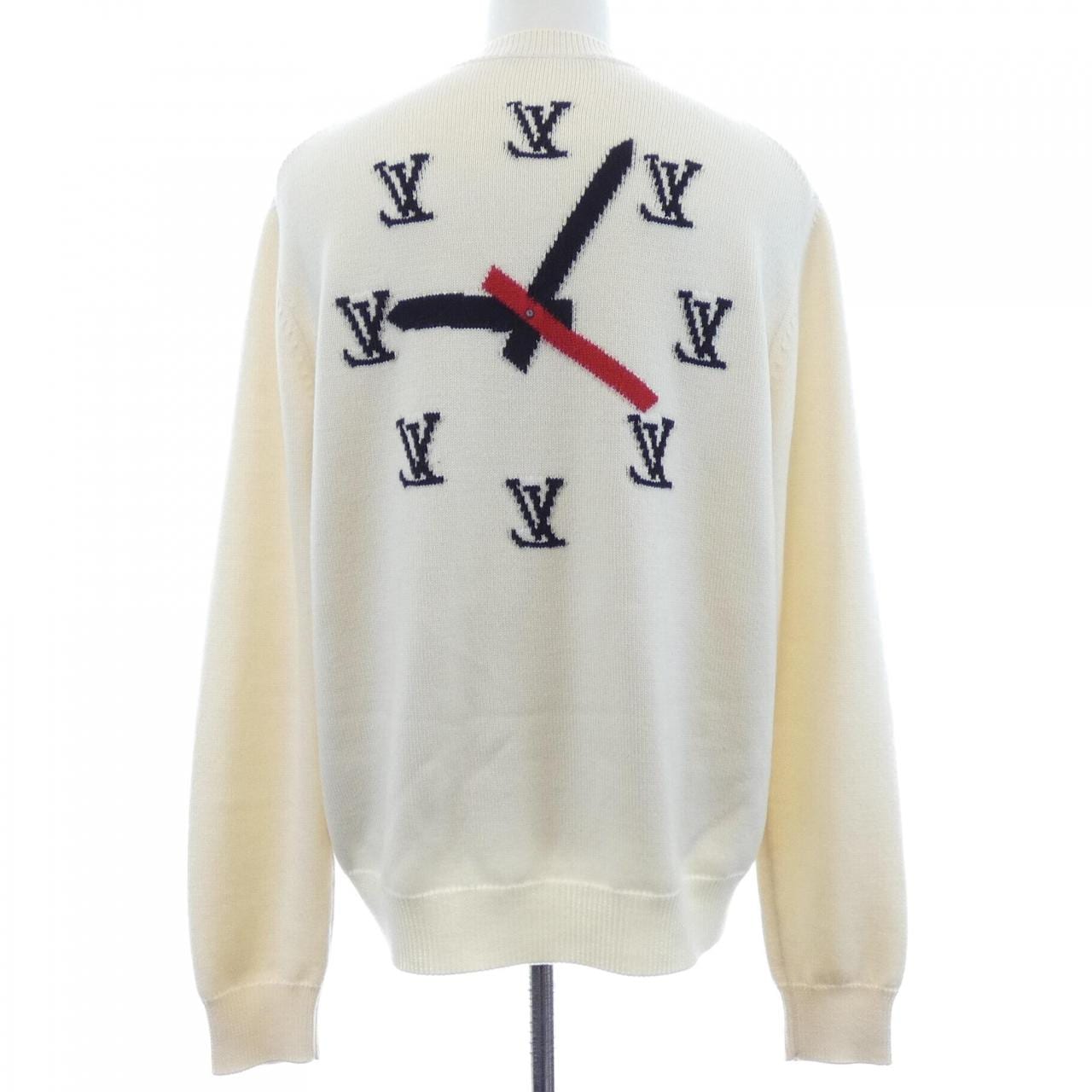 ルイヴィトン LOUIS VUITTON クロックインタルシアプルオーバー HKN78WZLL ニット
