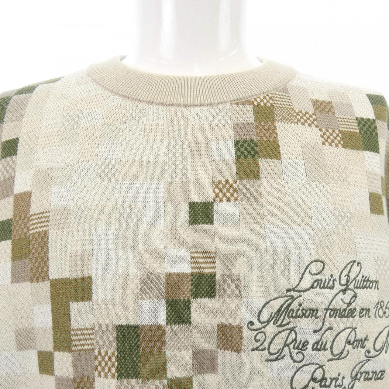 ルイヴィトン LOUIS VUITTON グラフィッククルーネック HSN29WAUR ニット