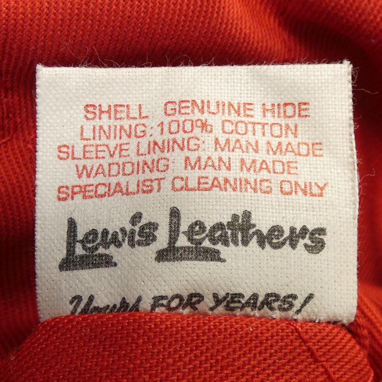 ルイスレザー LEWIS LEATHERS レザーライダースジャケット