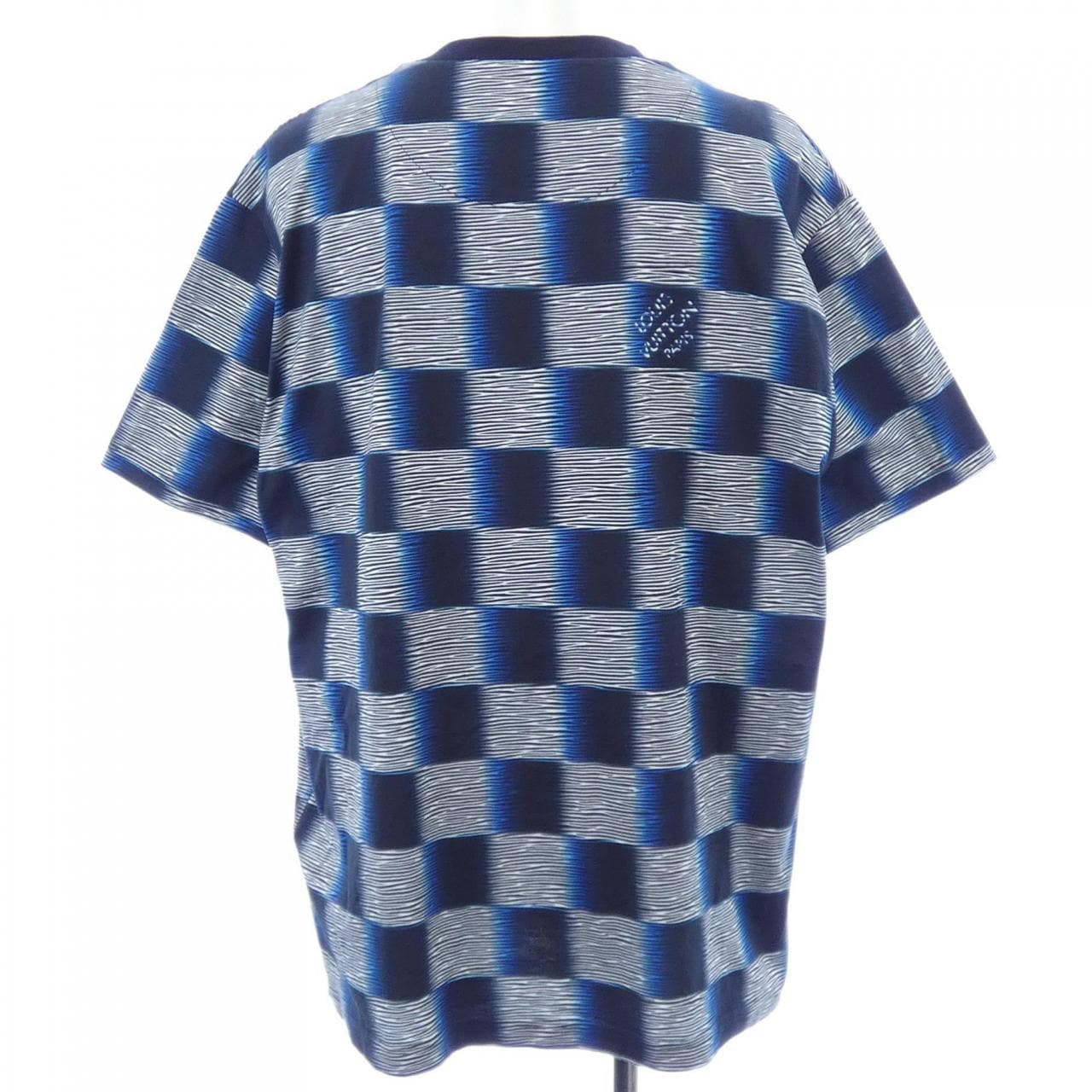 ルイヴィトン LOUIS VUITTON ダミエショートスリーブコットンTシャツ HQY20WFXK Tシャツ