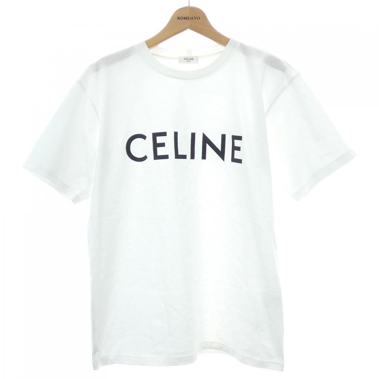 セリーヌ CELINE CELINEプリント ルーズTシャツ 2X764671Q Tシャツ