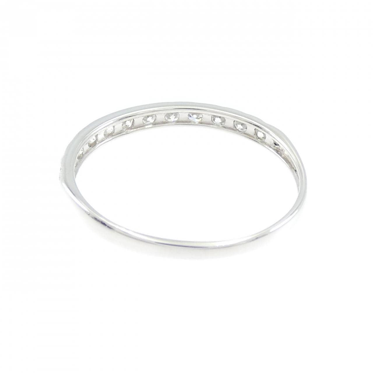 PT950 ハーフエタニティ ダイヤモンド リング 0.20CT