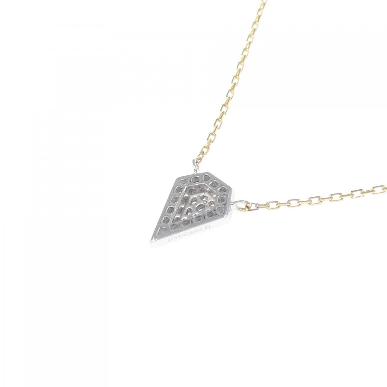 玛丽哈印第安灵感盾牌项链0.13CT