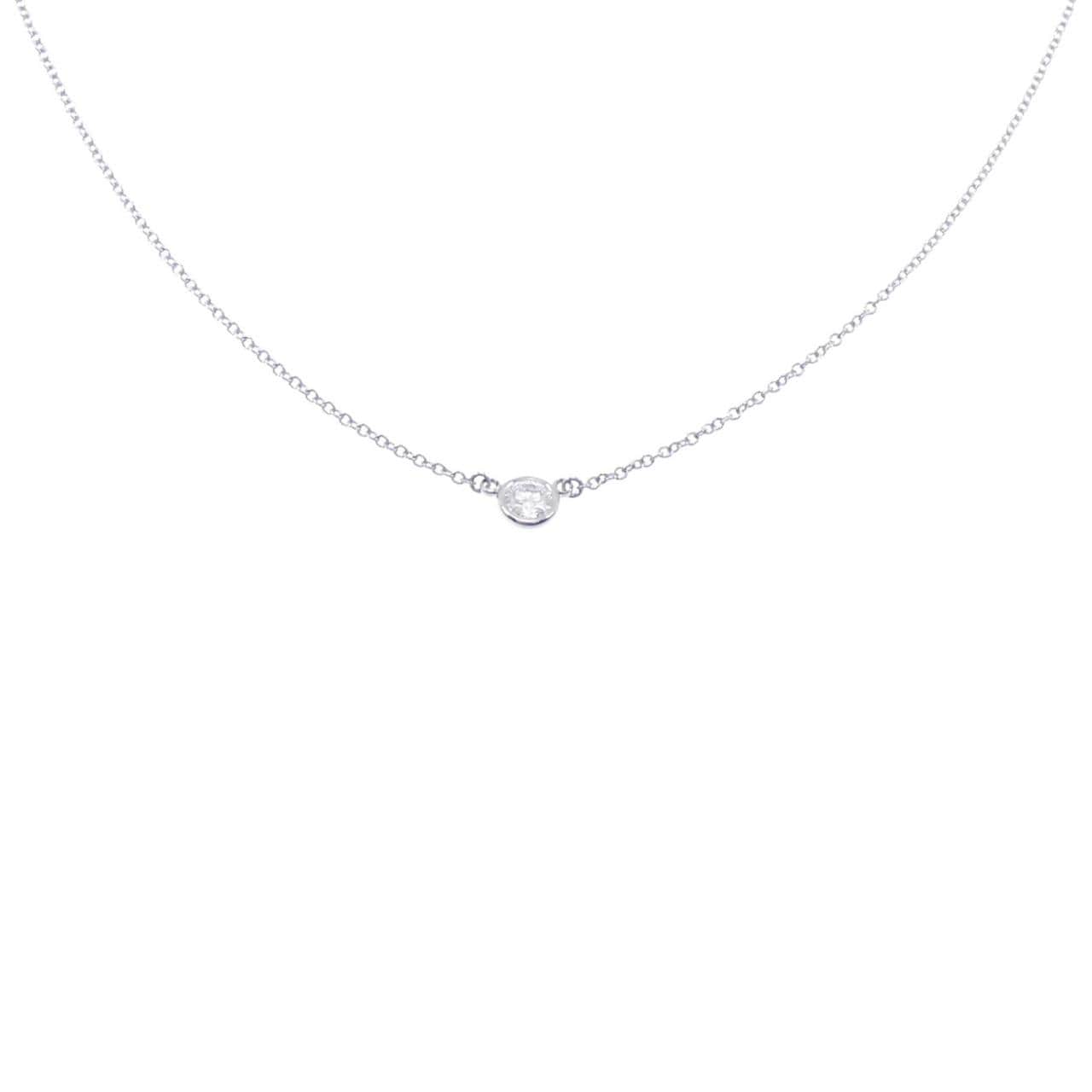 TIFFANY By The Yard Necklace 0.20CT F VVS2 EXT