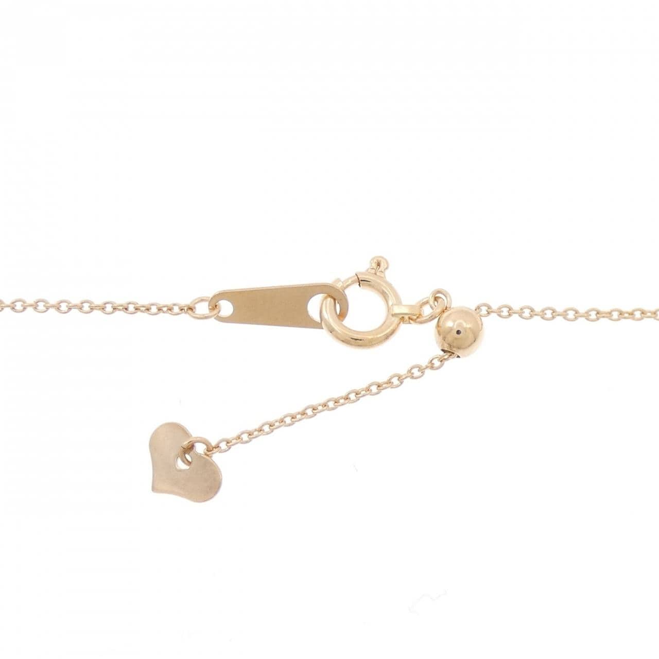 K18PG ダイヤモンド ネックレス 0.10CT