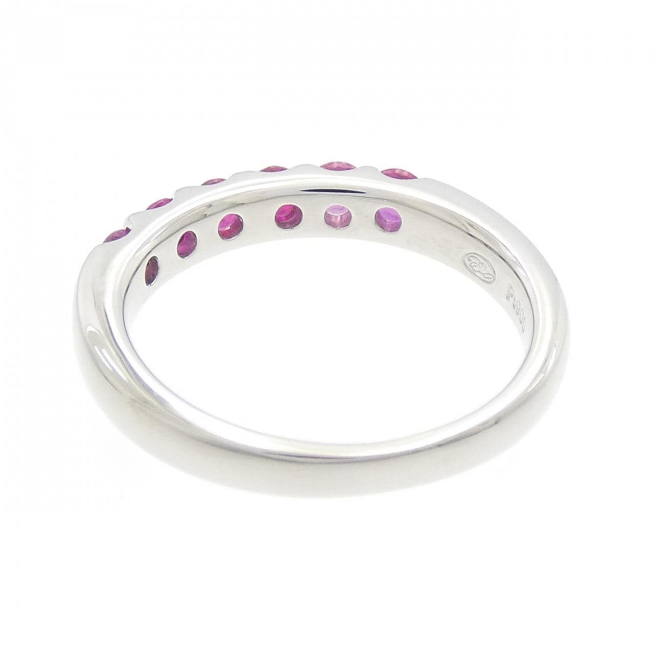 PT900 ルビー リング 0.68CT