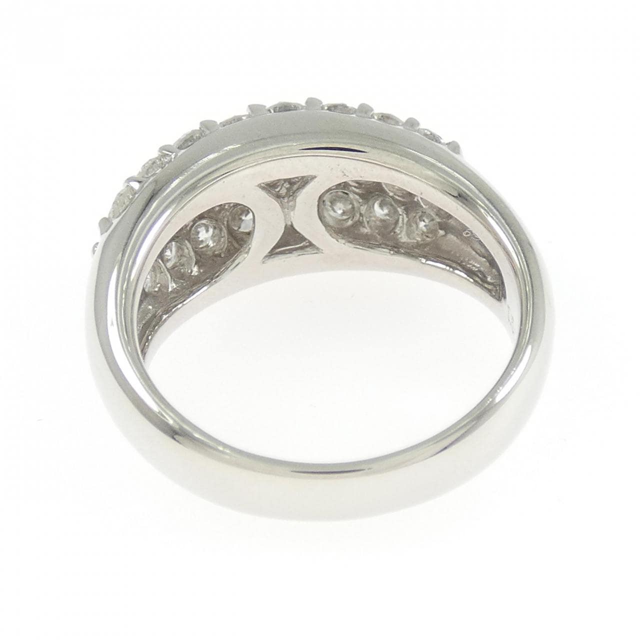 PT900 パヴェ ダイヤモンド リング 1.50CT