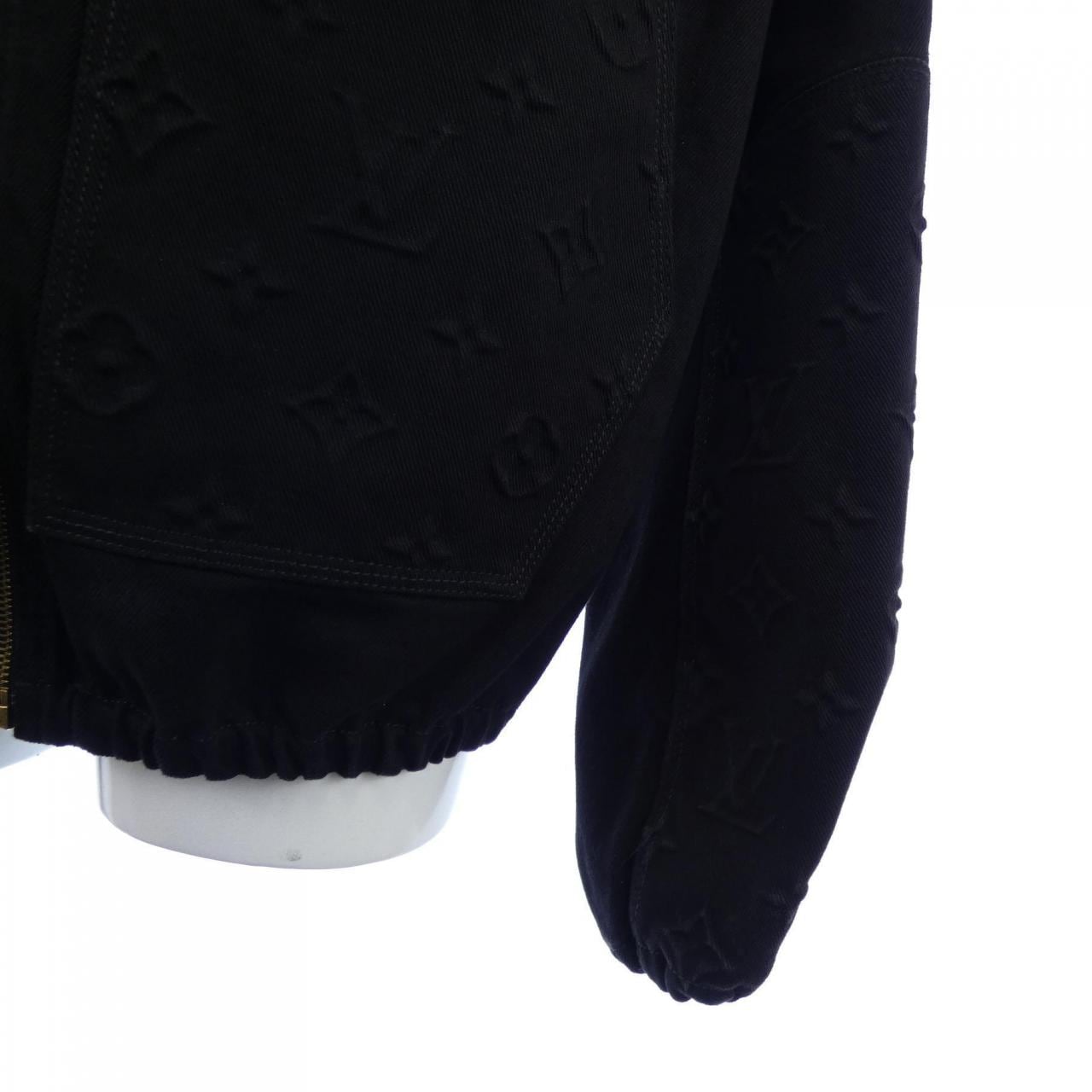 ルイヴィトン LOUIS VUITTON モノグラムディテールフーデッドデニムジャケット HNA10WOK4 デニムジャケット
