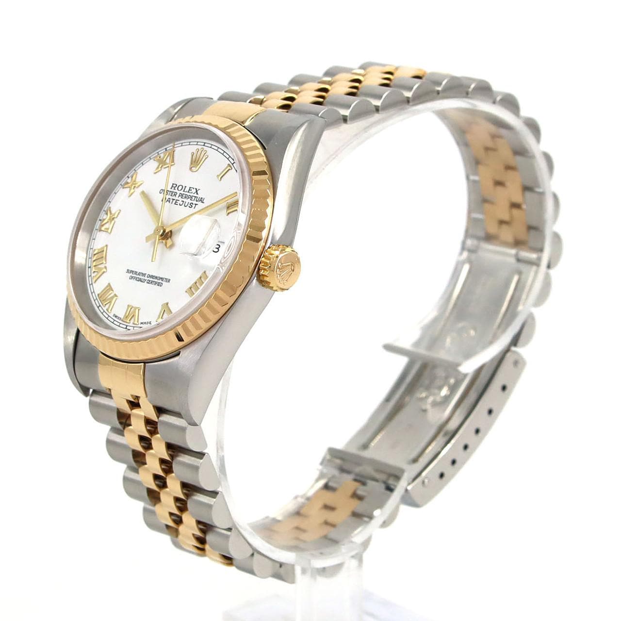 ロレックス デイトジャスト 16233 SSxYG 自動巻 U番