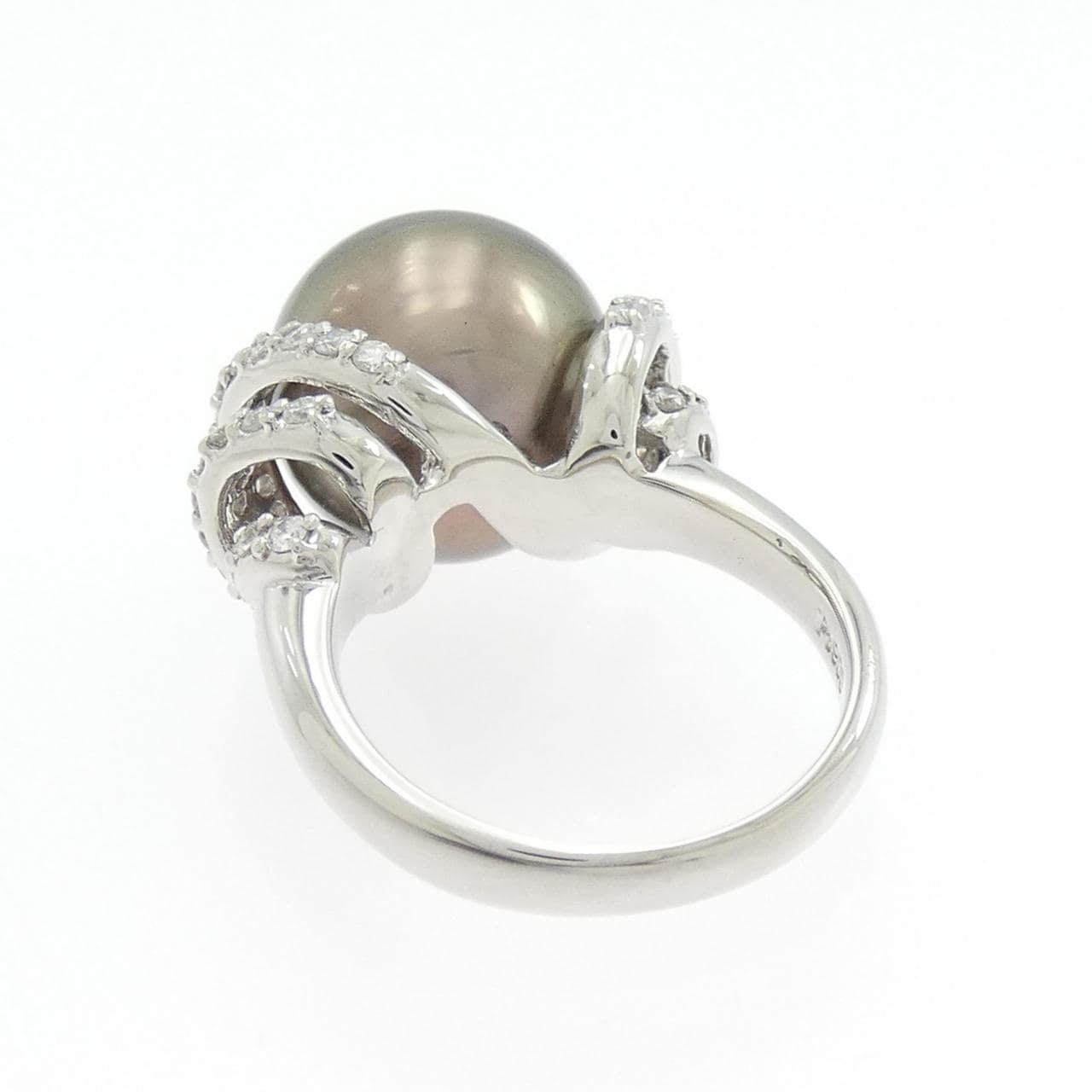 PT900 Black Pearl Ring 12.7mm