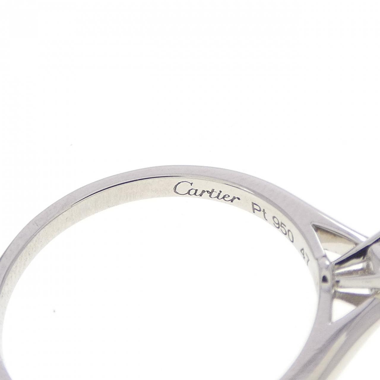 カルティエ 1895 ソリテール リング 0.22CT