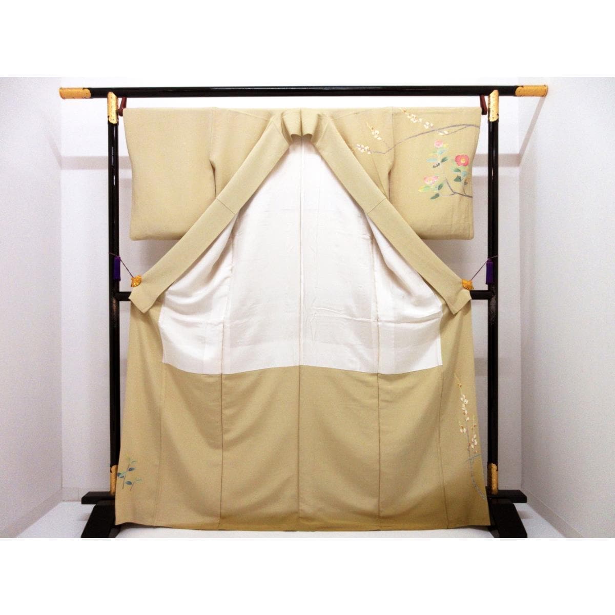 訪問着【本加賀友禅】百貫華峰　花菱