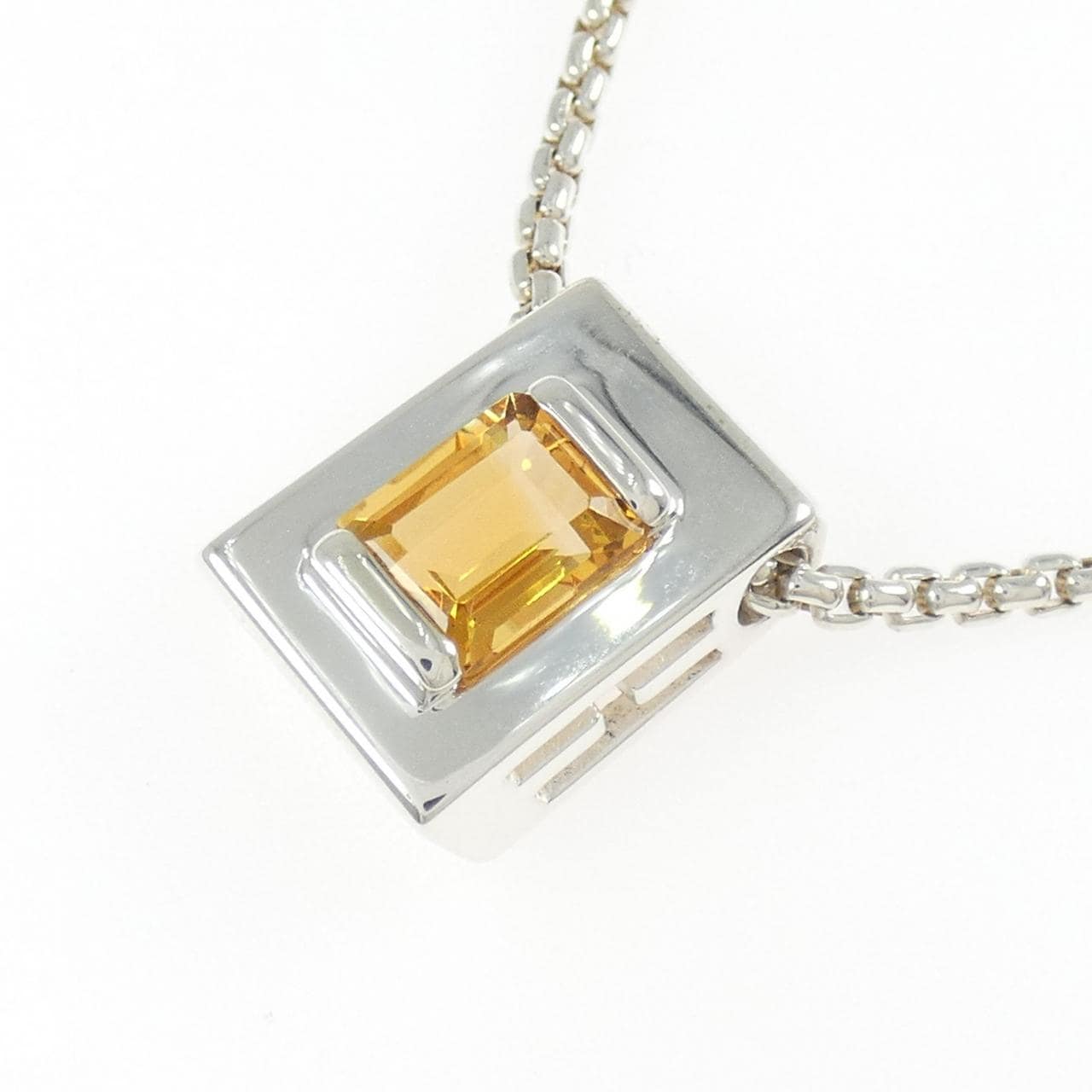 エルメス シトリン ネックレス