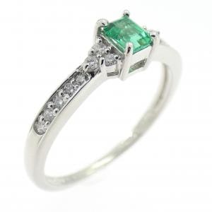 PT900 エメラルド リング 0.15CT