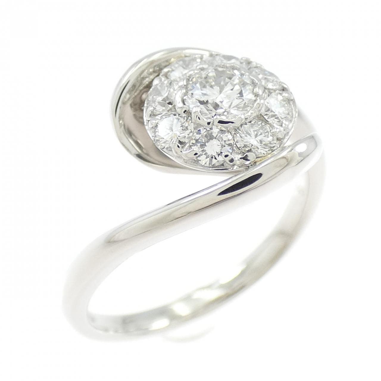 PT900 ダイヤモンド リング 0.51CT