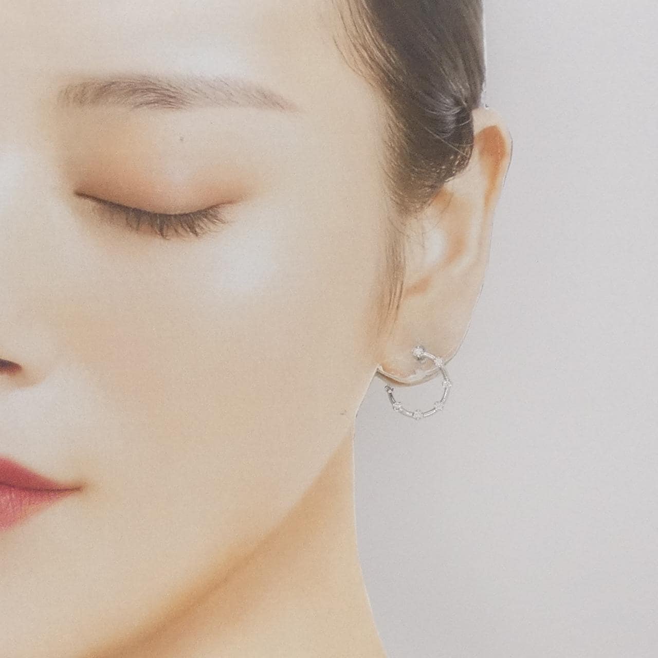 ジュエッテ キュービック ピアス