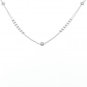 K18WG ダイヤモンド ネックレス 0.50CT