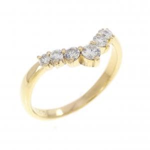 K18YG ダイヤモンド リング 0.27CT