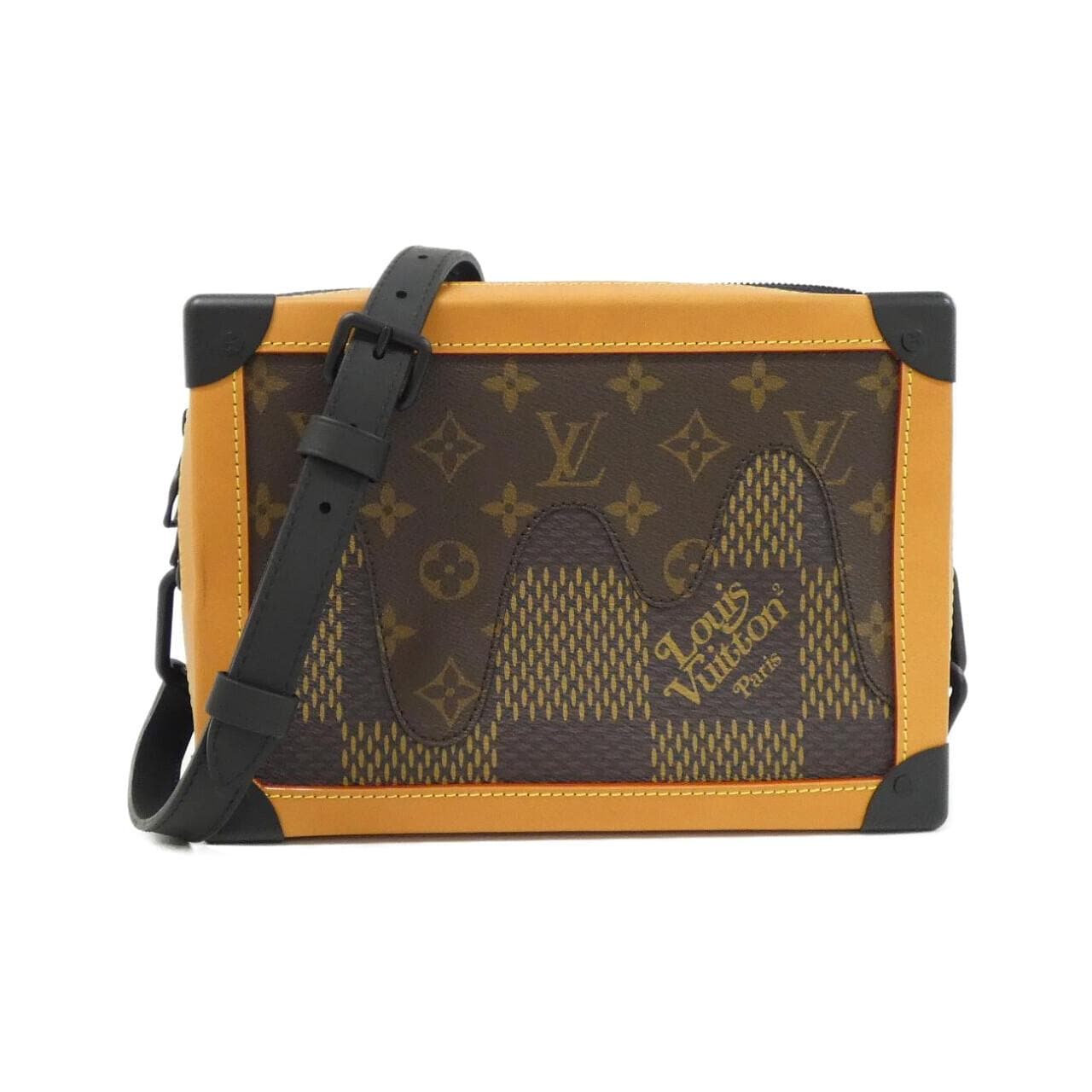 ルイヴィトン ダミエ ジャイアント(LVスクエアード) ソフトトランク N40381 ショルダーバッグ