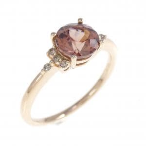 K18PG ジルコン リング 1.50CT