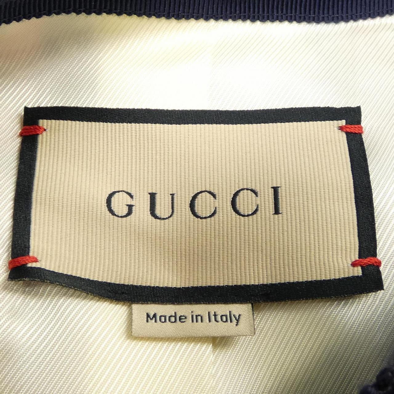 グッチ GUCCI チェック ツイード ジャケット 660820 ZAGLK ノーカラージャケット