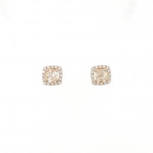 750PG ダイヤモンド ピアス 0.30CT