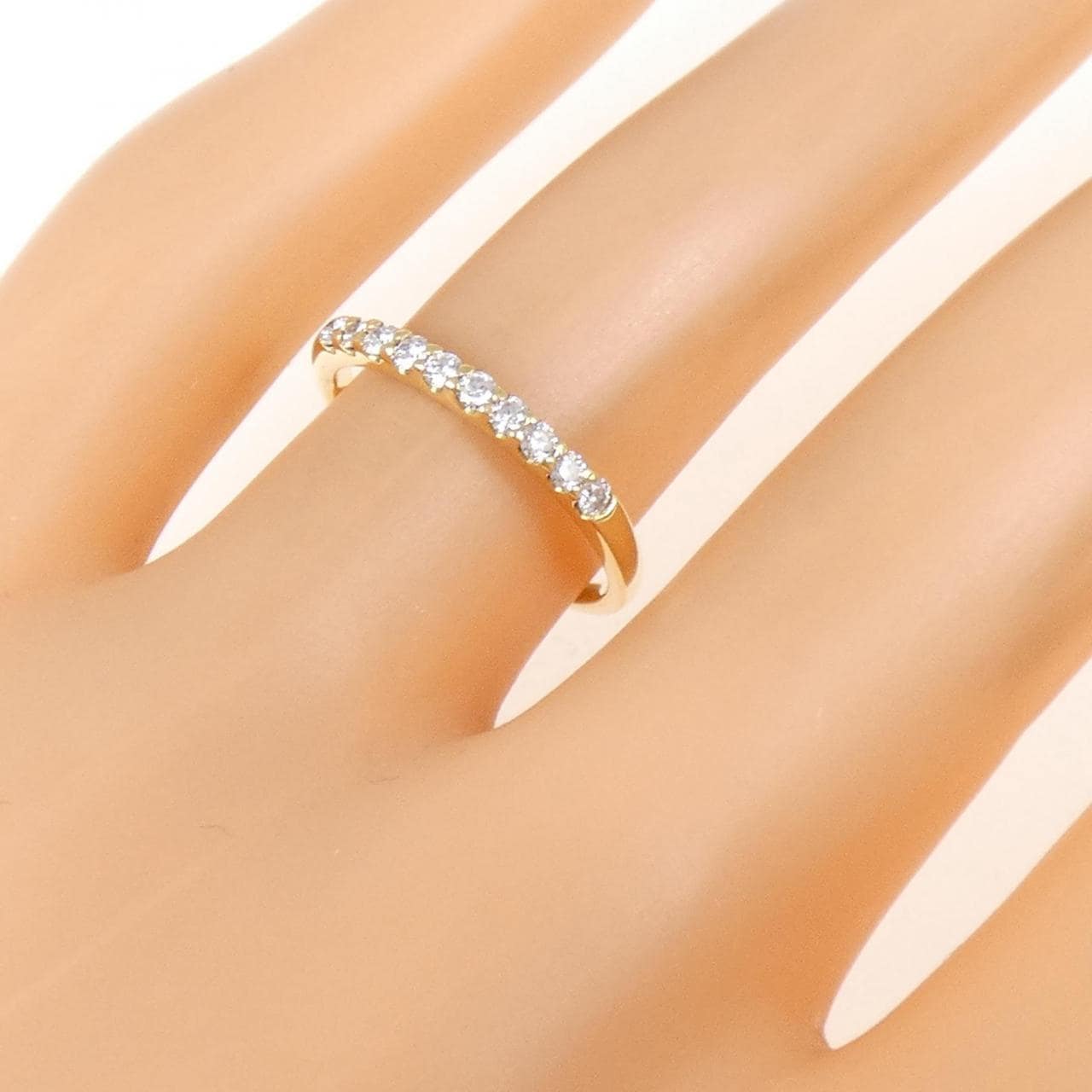 K18YG ダイヤモンド リング 0.20CT