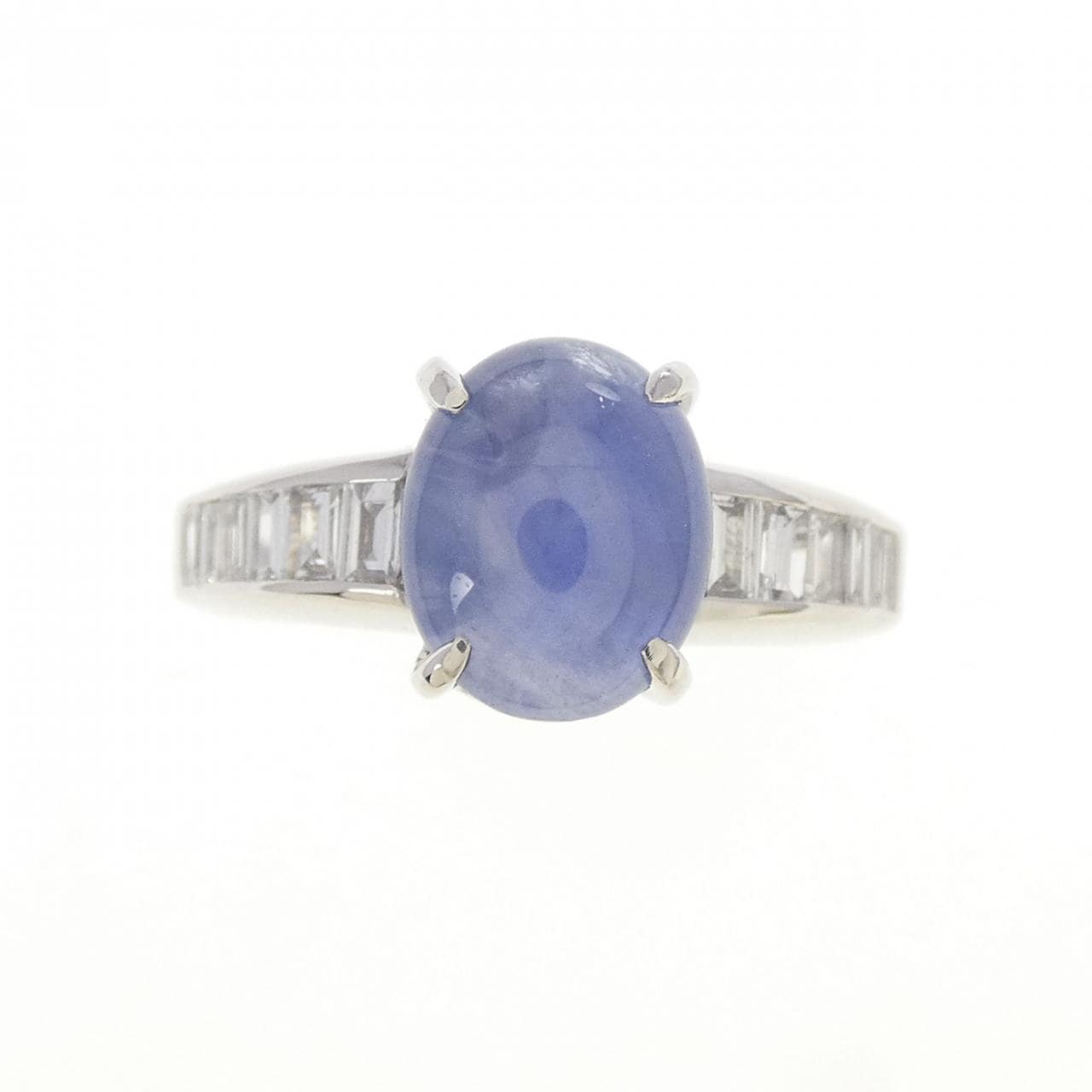 PT900 スターサファイヤ リング 4.73CT