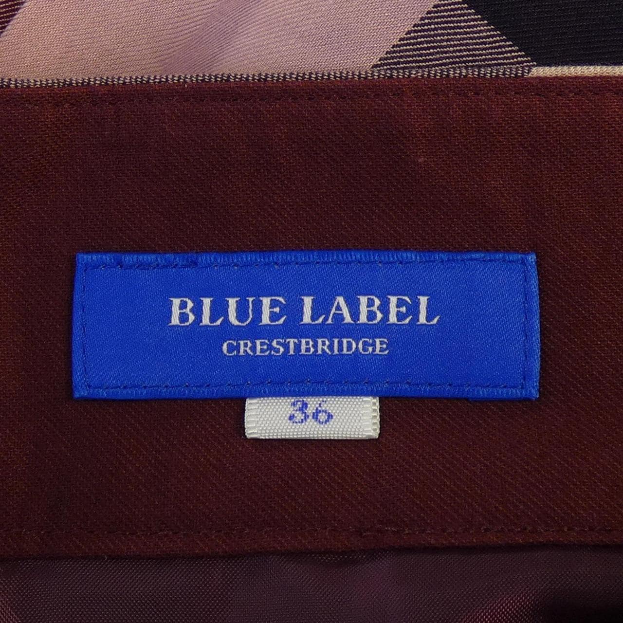 ブルーレーベルクレストブリッジ BLUE LABEL CRESTBRIDGE スカート