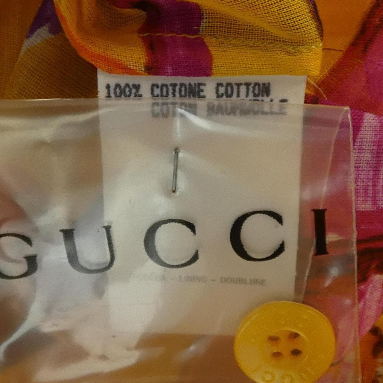 【ヴィンテージ】グッチ GUCCI 203-0759-7114 シャツ