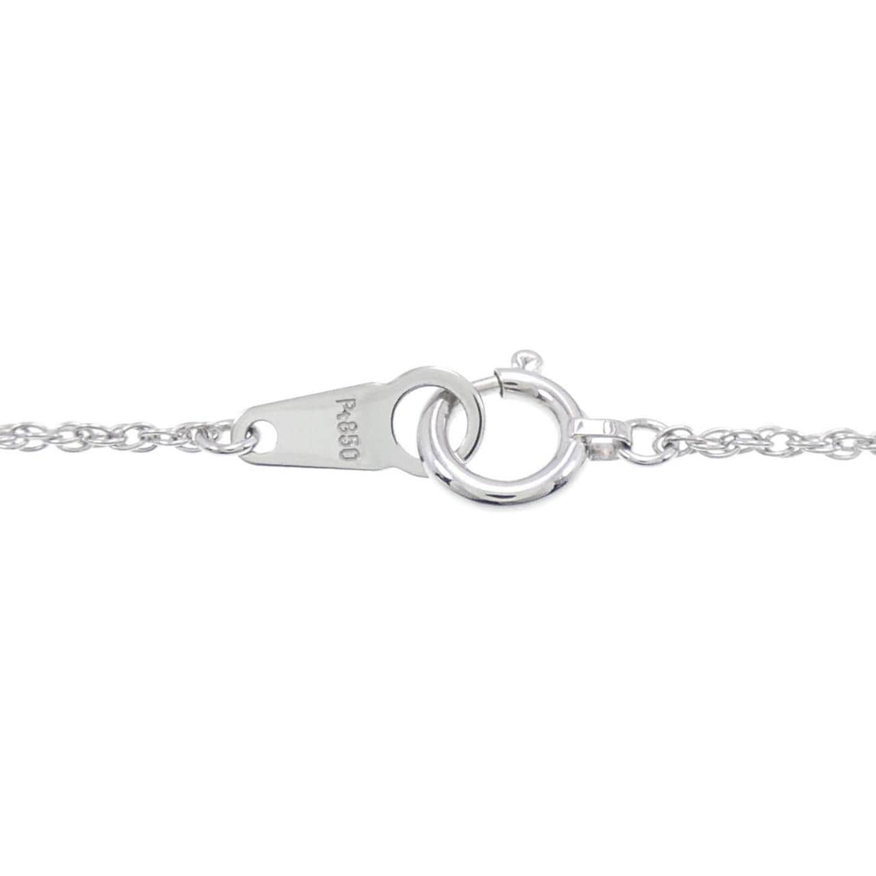 PT Flower Diamond Necklace 0.35CT