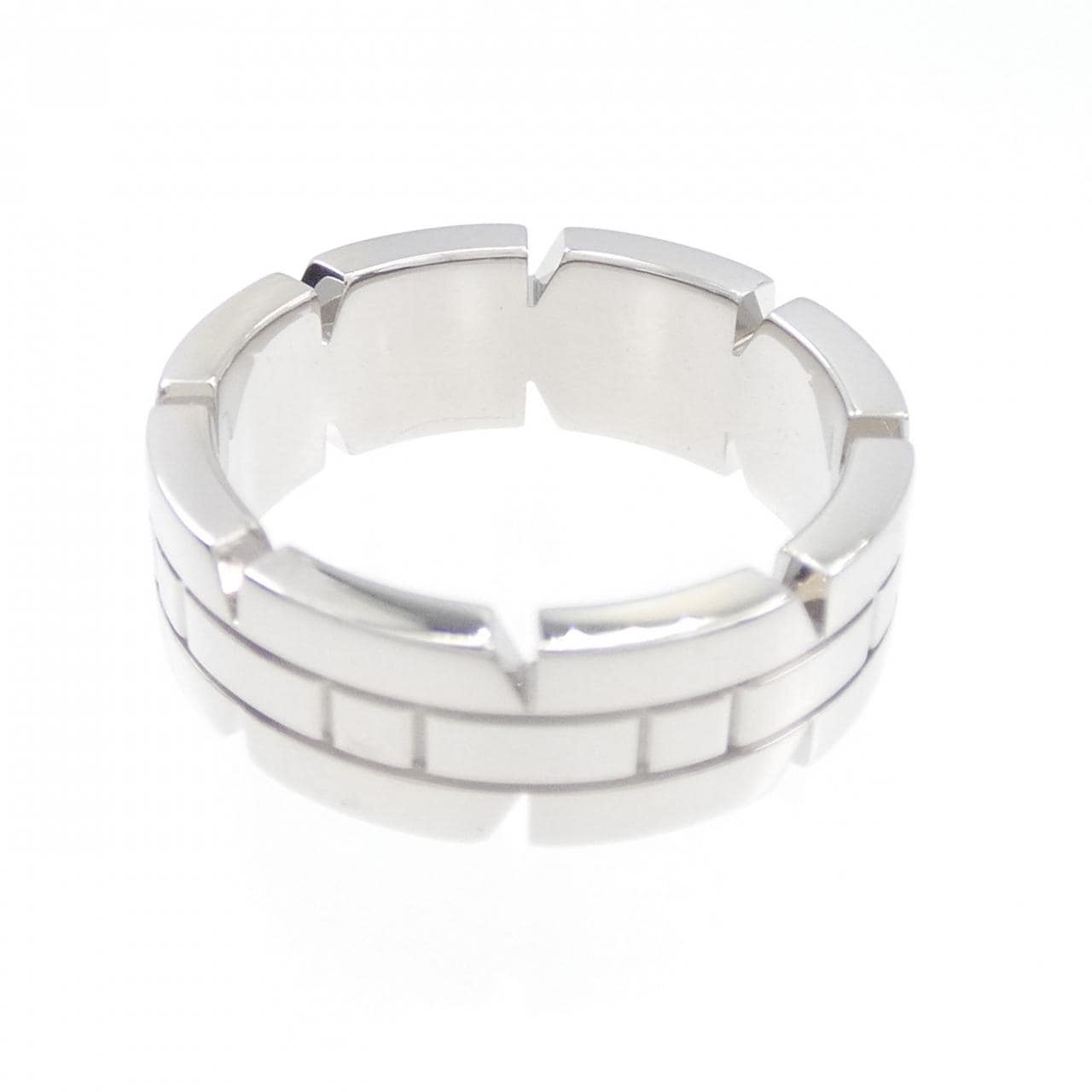 Cartier Tank Française half diamond Ring
