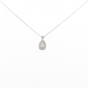 【新品】PT900/PT850 ダイヤモンド ネックレス 0.18CT