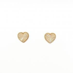 【新品】K18YG ハート ピアス