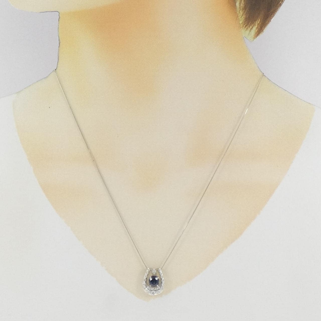 PT900/PT850 2WAY サファイヤ ネックレス 1.16CT